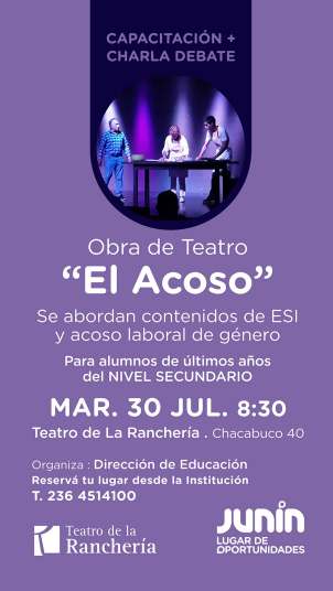 obra de teatro sobre acoso 1