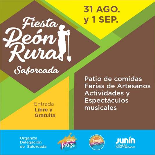 turismo fiesta del peon rural en saforcada