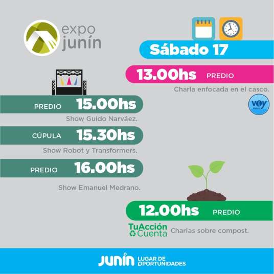 agenda propuestas en la expojunin 1