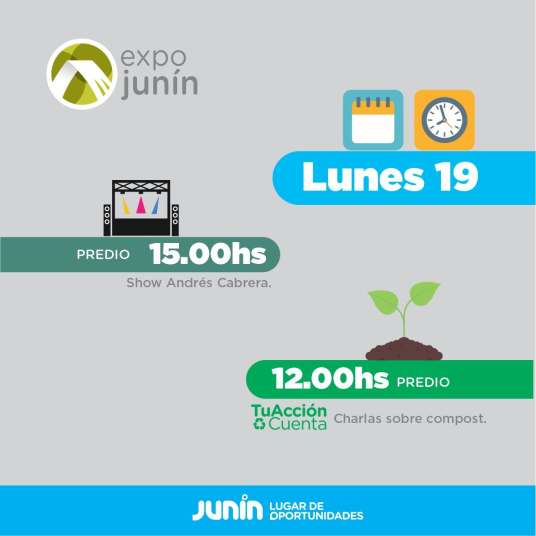 agenda propuestas en la expojunin 4