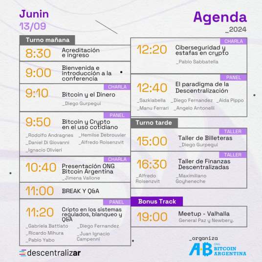 descentralizar jornada de criptoeconomia en junin