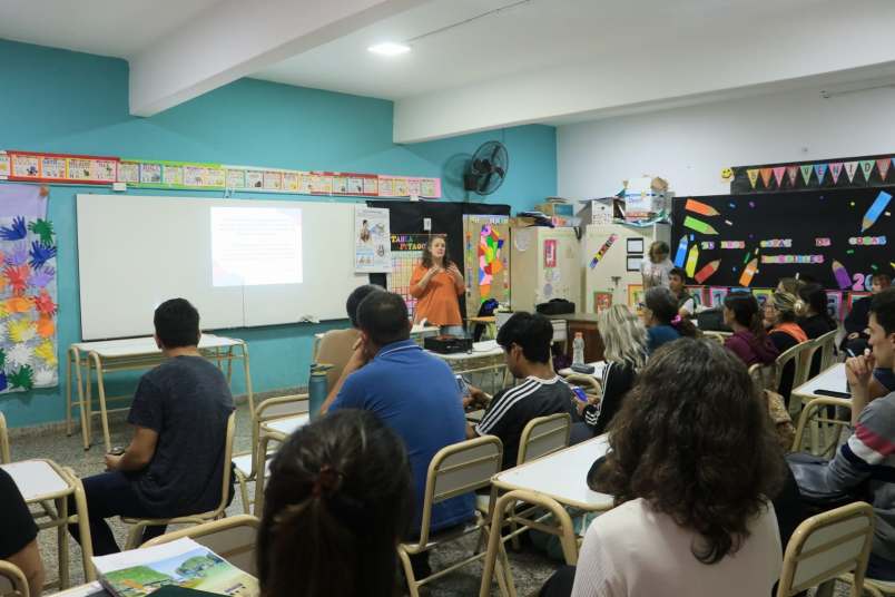 charla emprendedurismo a alumnos del cens 452 i