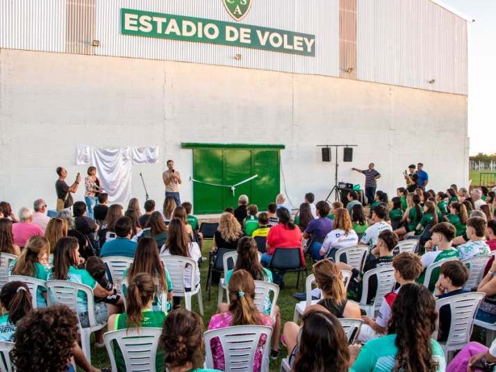 deportes inauguracion estadio voley cas 1