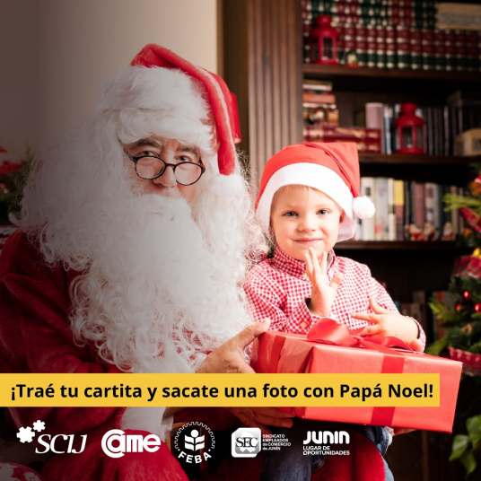 papa noel en comercio e industria