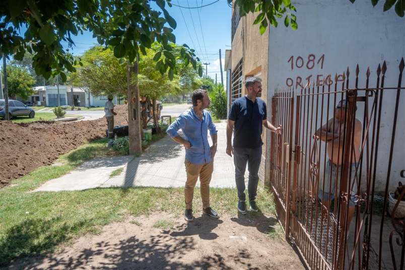 obra cordon cuneta barrio capilla de loreto 2