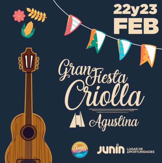 lanzamiento nueva edicion de la gran fiesta criolla de agustina 1