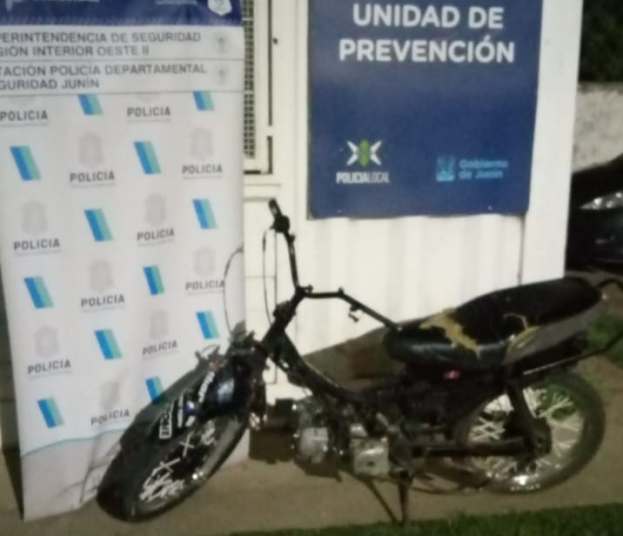 seguridad motos secuestradas en la madrugada del sabado 1